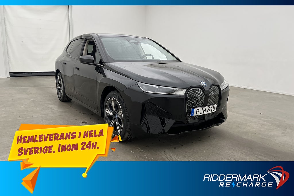 BMW iX xDrive40 326hk Sport Luftfjädring 360° Drag MOMS