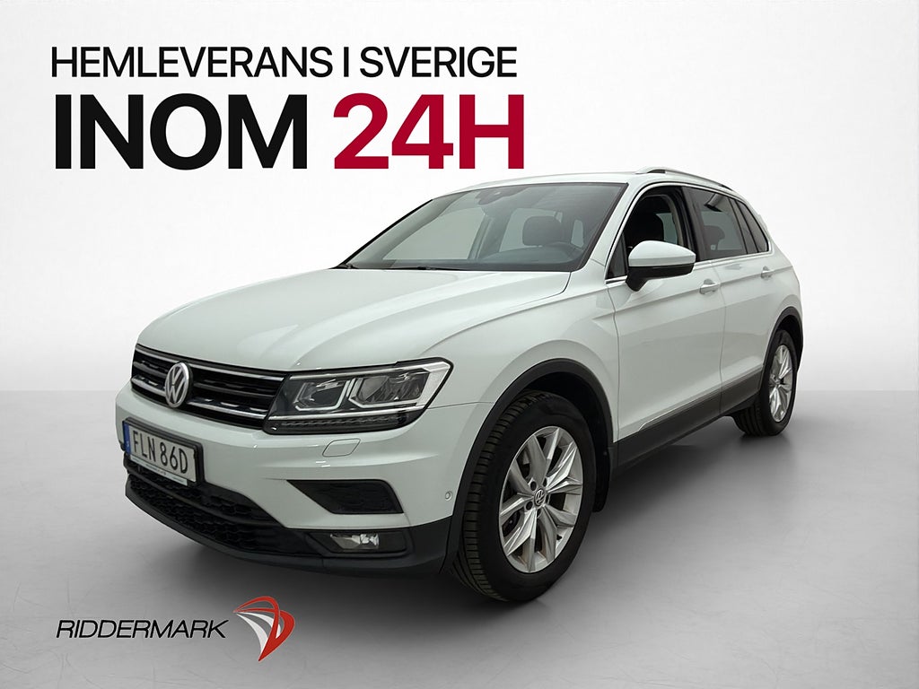 Volkswagen Tiguan 2.0 TSI 4M 190hk Cockpit Värm Kamera Drag