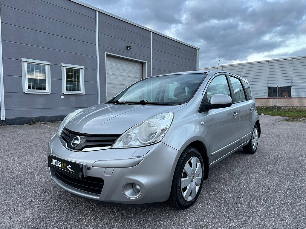 Nissan Note 1.6 Automat,farthållare,Motorvärmare,Nybesiktiga