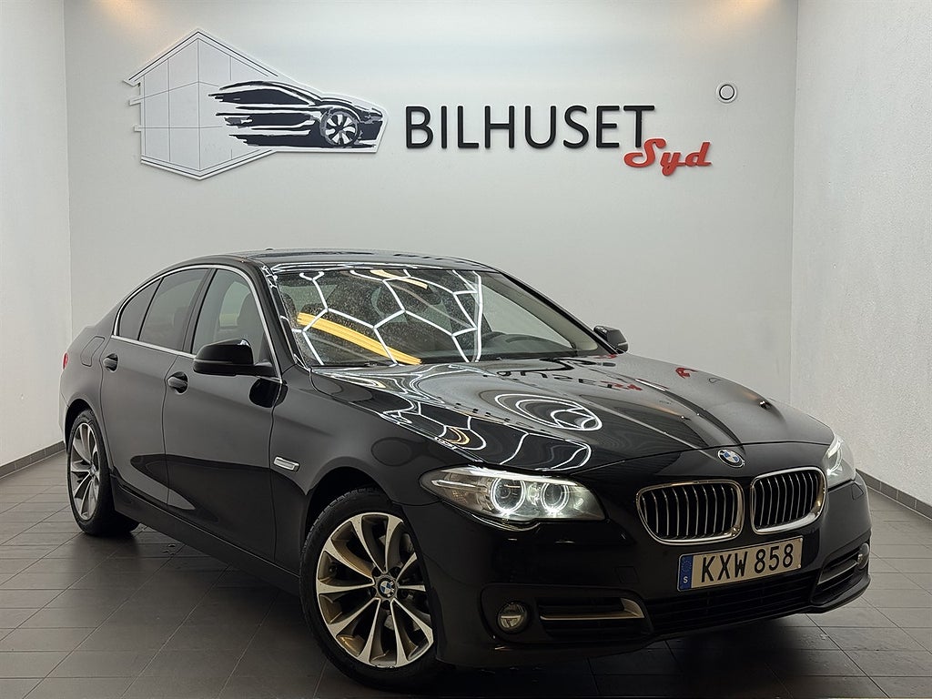 BMW 520 d 190hk M-ratt/Läder/Navi/1Brukare/Fullservad