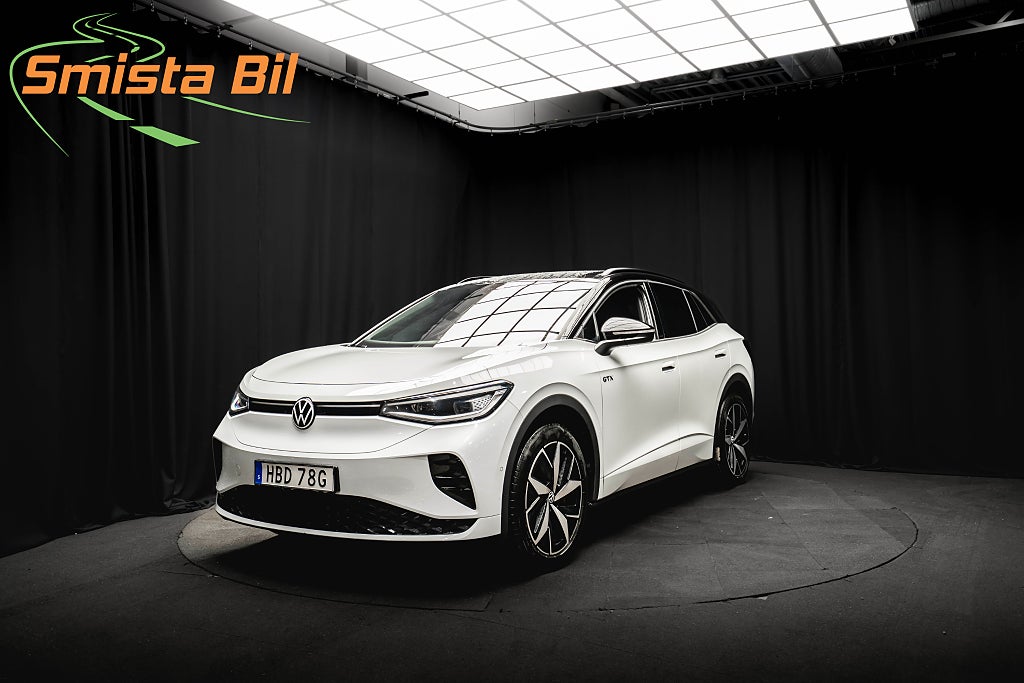 Volkswagen ID.4 GTX TOP DESIGN SPORT+ DRAG ELSTOL MOMS HUD MINNE KAMERA299hk