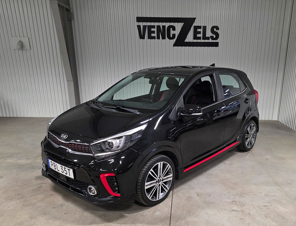 Kia Picanto 1.0 T-GDI GT Backkamera Rattvärme Kamkedja