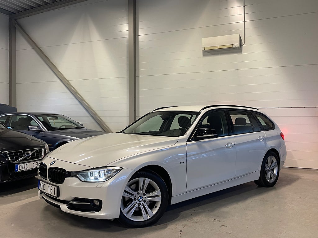 BMW 320D Touring Steptronic Sport line 3-Brukare Nyservad 