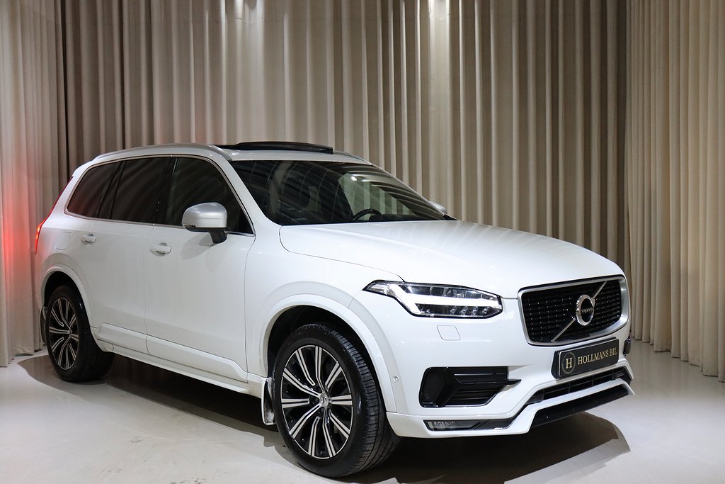 Volvo XC90 D5 AWD 225HK R-Design Pano HuD Luftfjädring