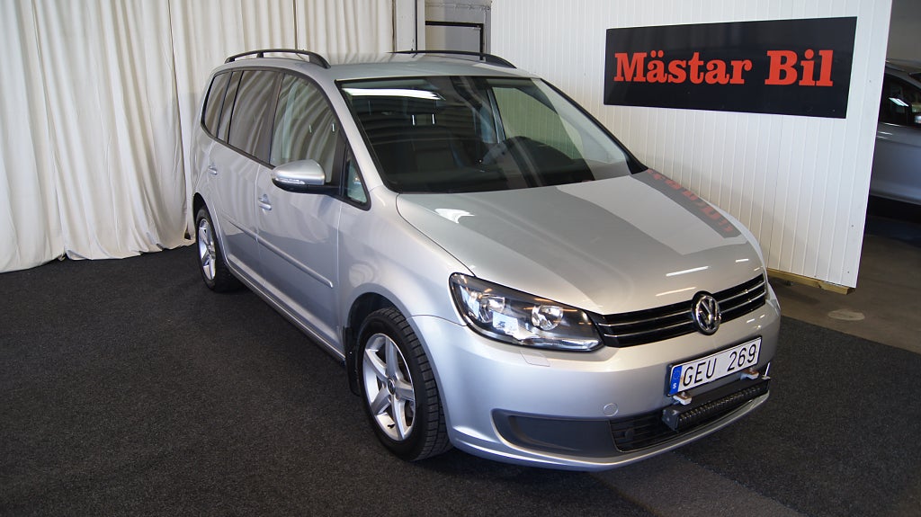 Volkswagen Touran 5-sätes 1.6 TDI DPF BMT Masters Kupéuttag