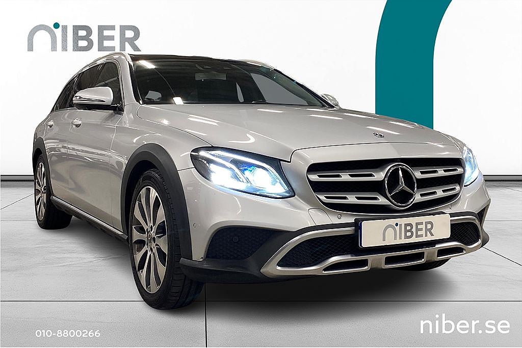 Mercedes-Benz E 220 D 4MATIC ALLTERRAIN, Drag, FR. 2,95%, Burmeister, Läder, HUD