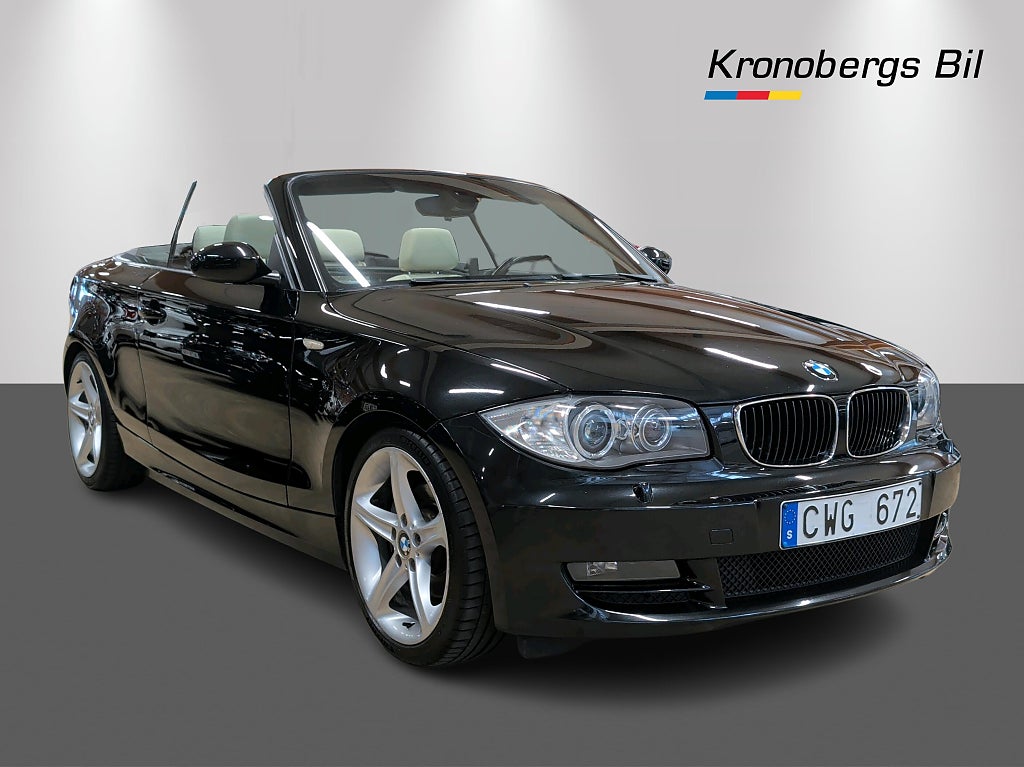 BMW 120i Convertible 120i Advantage 170 hk – bild 3