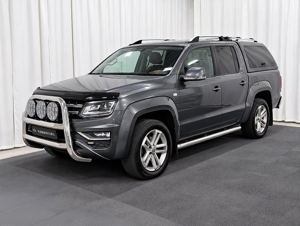 Volkswagen Amarok 2.9t 3.0 V6 TDI BMT 4M Highline|Moms|Skinn|Drag|GPS|