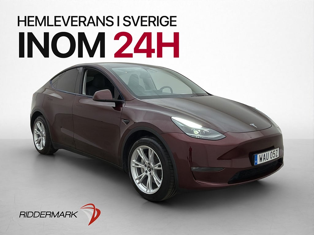 Tesla Model Y Long Range AWD 514hk Dragkrok Autopilot MOMS