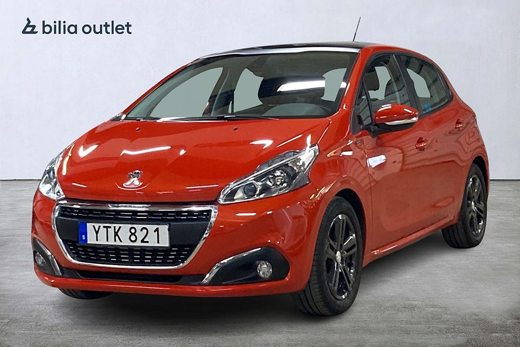 Peugeot 208 5-dörrar 1.2 PureTech 82 83hk Panorama Carplay PDC