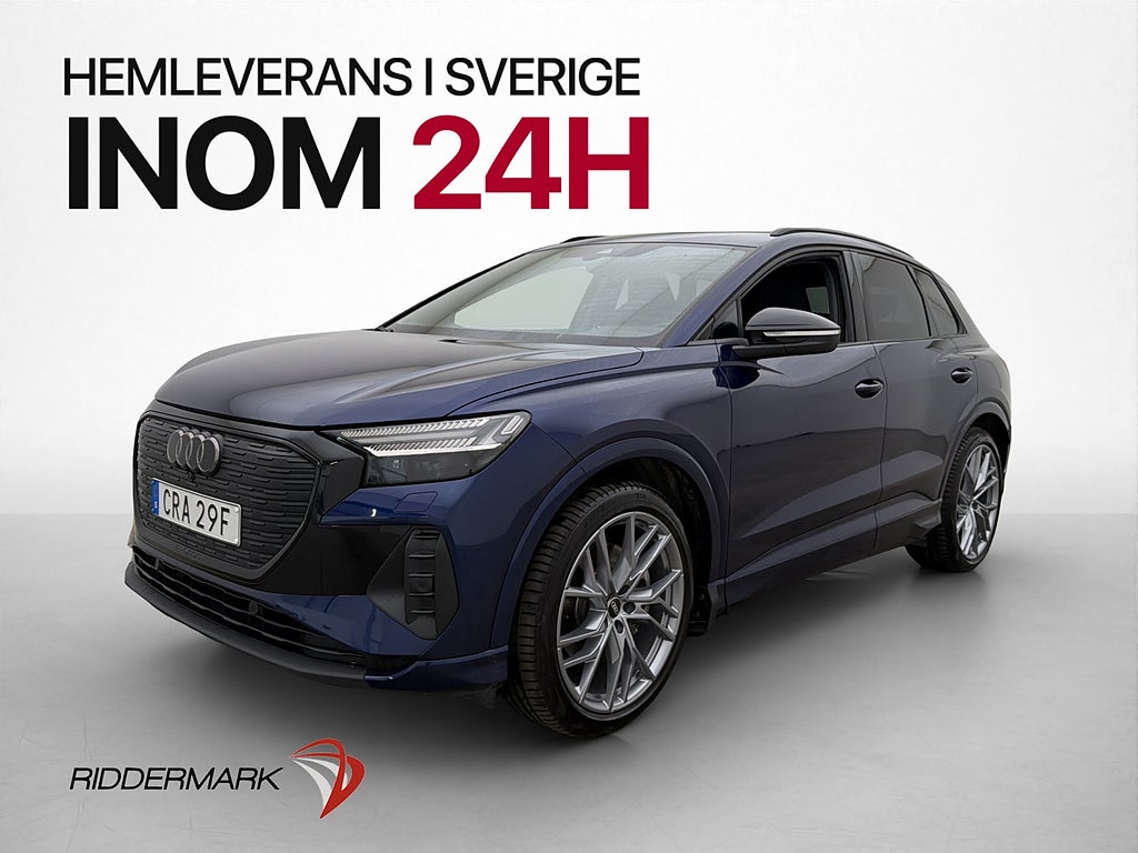 Audi Q4 E-Tron 45 Quattro 265hk Sonos Dragkrok Kamera Navi