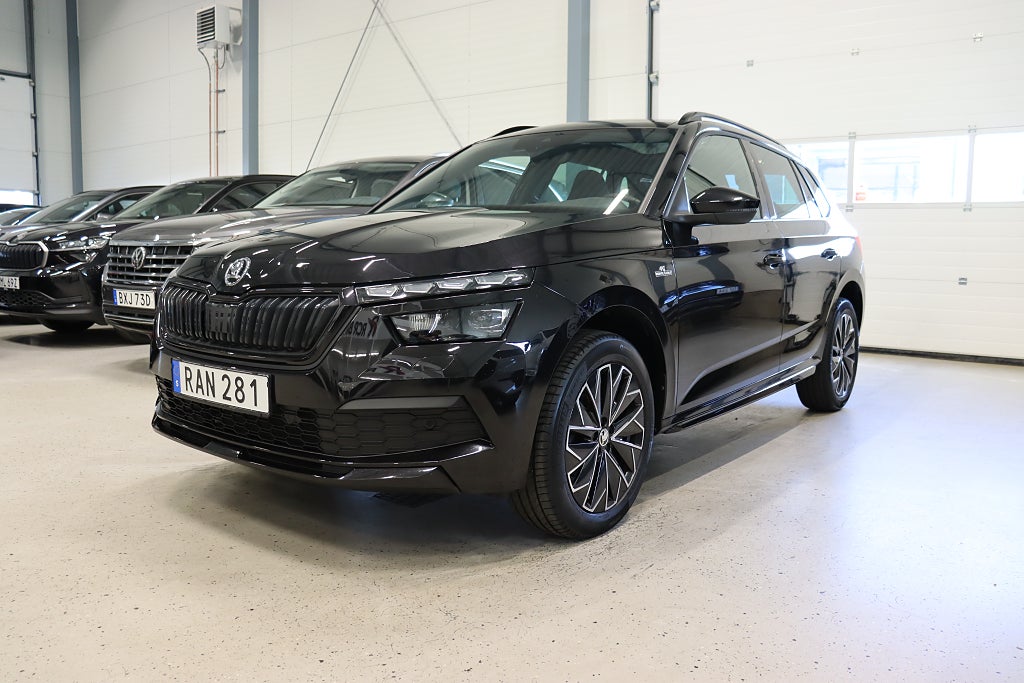 Skoda Kamiq 1.0 TSI MonteCarlo Dragkrok B-Kamera Panorama 110hk
