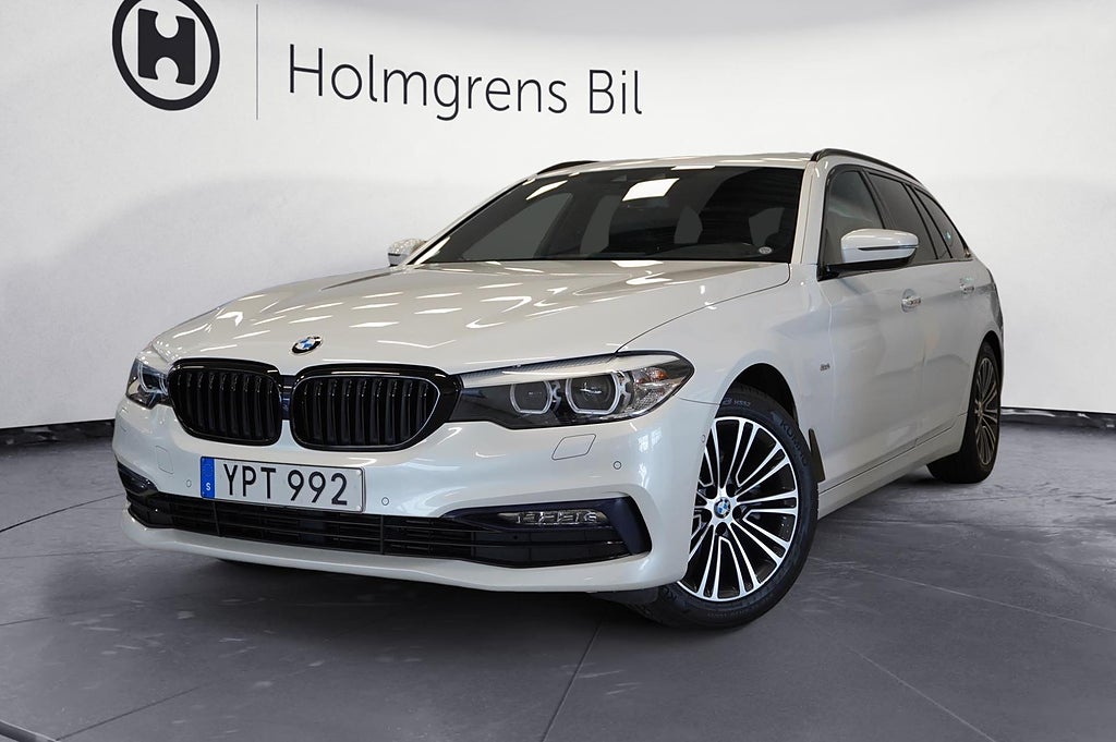BMW 520d xDrive Touring Sportline Drag HiFi Rattvärme Navi