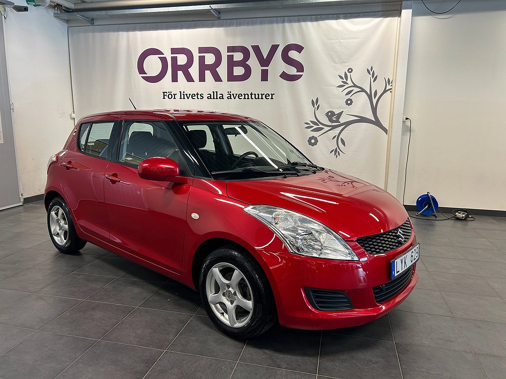 Suzuki Swift 5-dörrar 1.2 VVT 94Hk M-värmare V-Hjul 1ägare