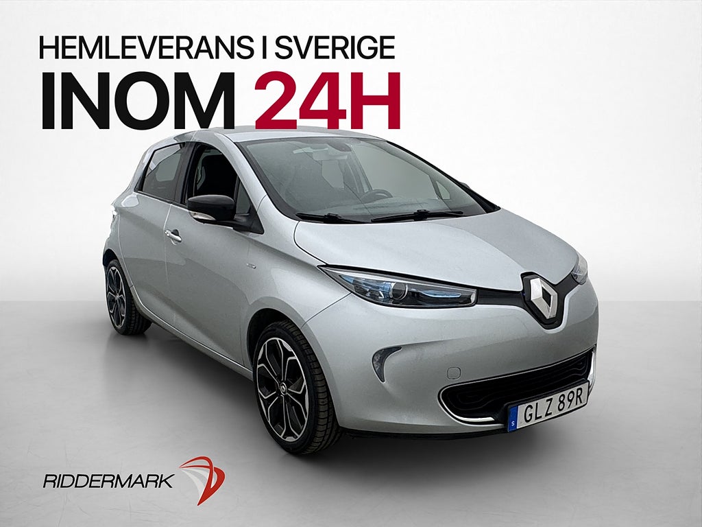 Renault Zoe R110 41kWh Iconic Friköpt batteri Bose Kamera