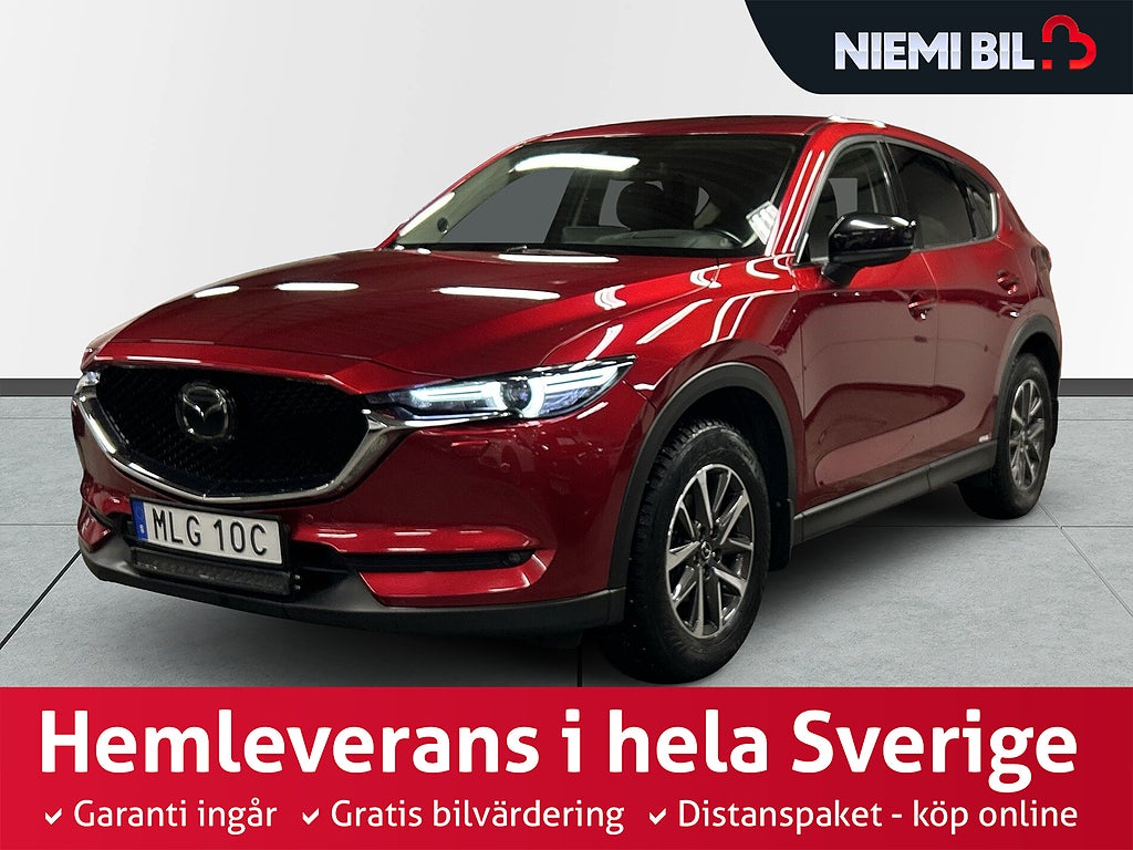 Mazda CX-5 2.5 SKYACTIV-G AWD 10-års garanti/Drag/Kamera/Keyless/S&VDäck