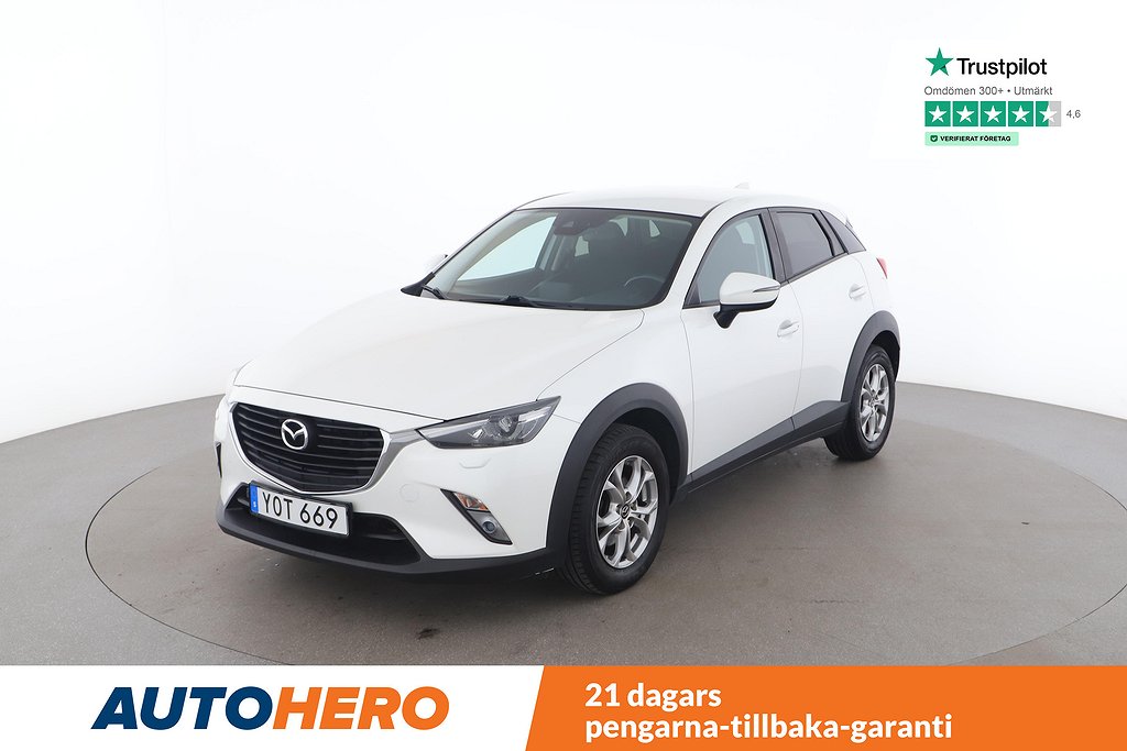 Mazda CX-3 2.0 SKYACTIV-G / Rattvärme, GPS