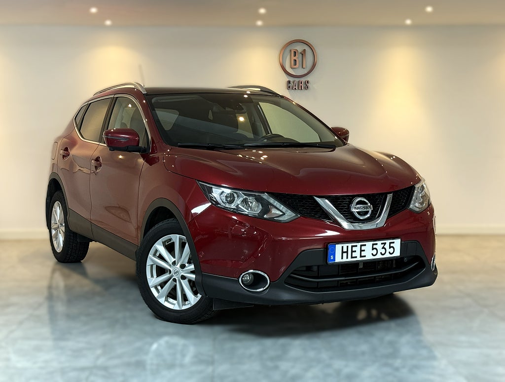 Nissan Qashqai 1.2 DIG-T XTRONIC-CVT TEKNA DRAG GPS PANORAMA 1-ÄGARE