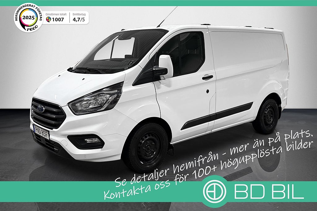Ford Transit Custom 300 2.0 TDCi DRAG BACKKAMERA VÄRMARE MOMS