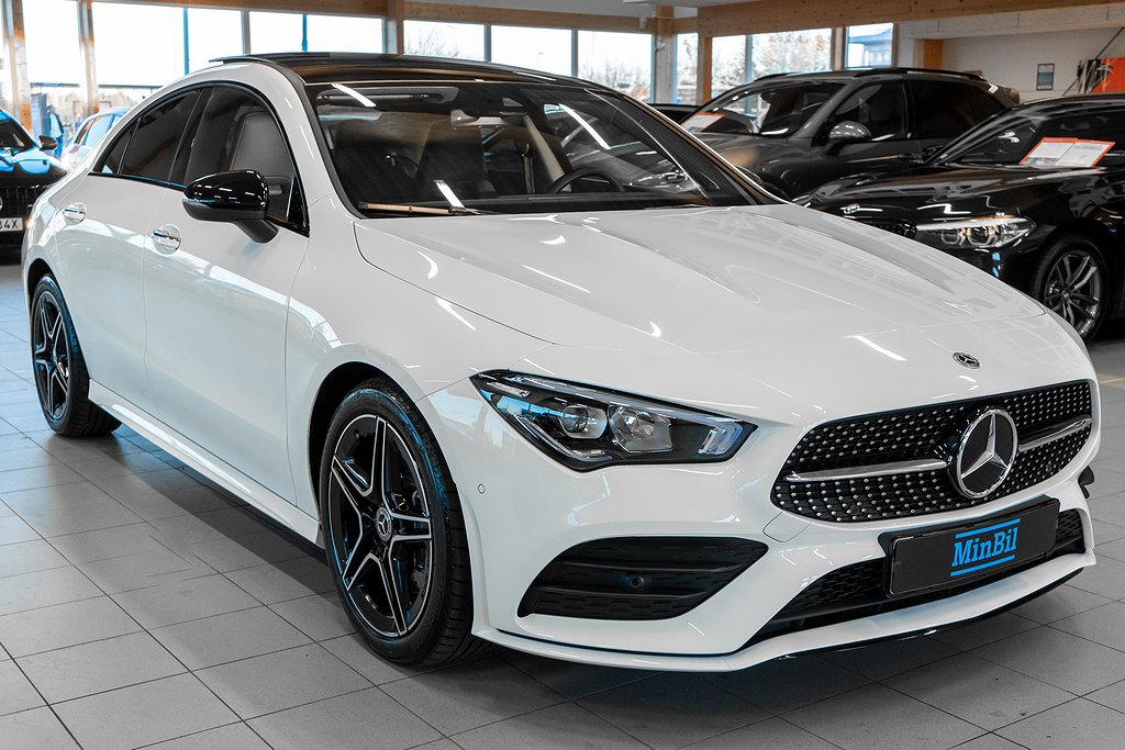 Mercedes-Benz CLA 200 d AMG PANORAMAGLASTAK 150HK 