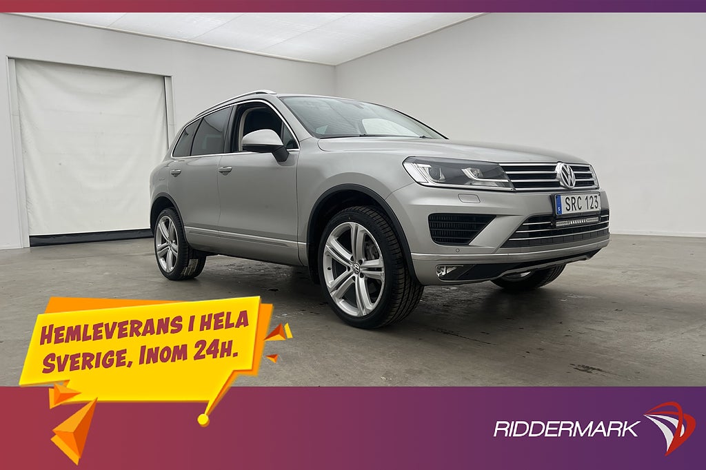 Volkswagen Touareg 3.0 TDI 204hk 4M D-Värm Navi Skinn Drag