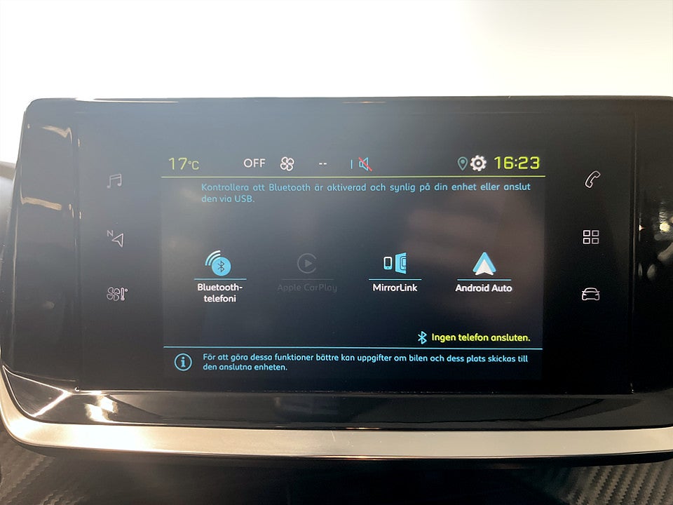 Bild på Peugeot e-208 Active 50 kWh 136hk Aut BACKSENSORER CARPLAY