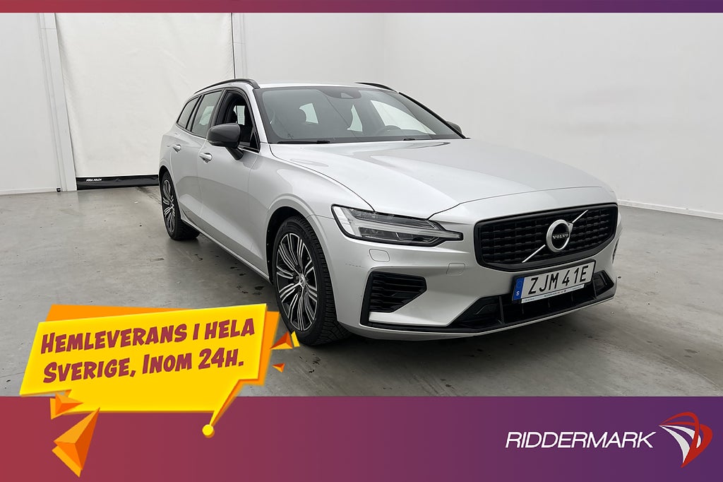 Volvo V60 Recharge T8 AWD R-Design VOC Värmare Kamera Drag