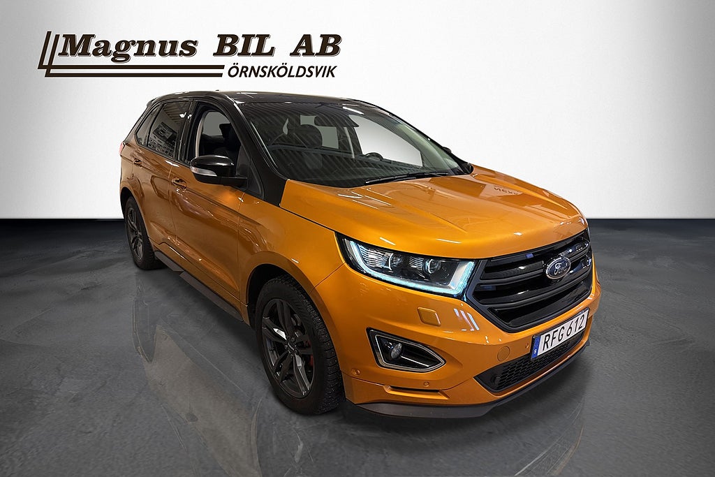 Ford Edge 2.0 TDCi Bi-Turbo AWD Aut Drag P-Värmare Sov hjul  miniatyr 2