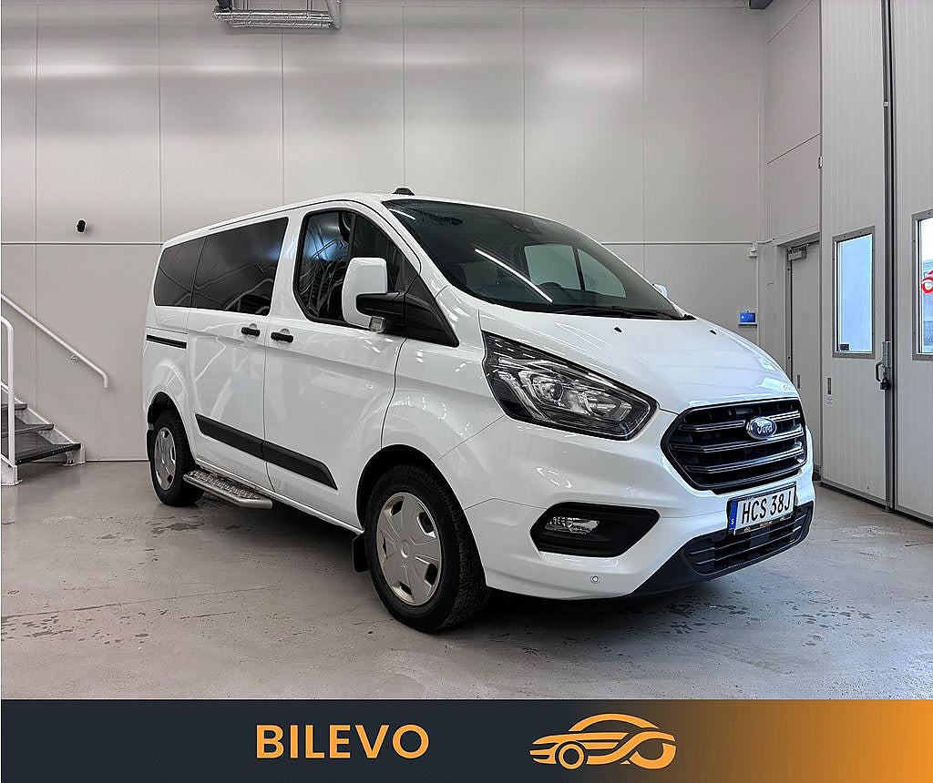 Ford transit Custom 130hk Moms 9-Sits Värmare Backkamera Nyservad