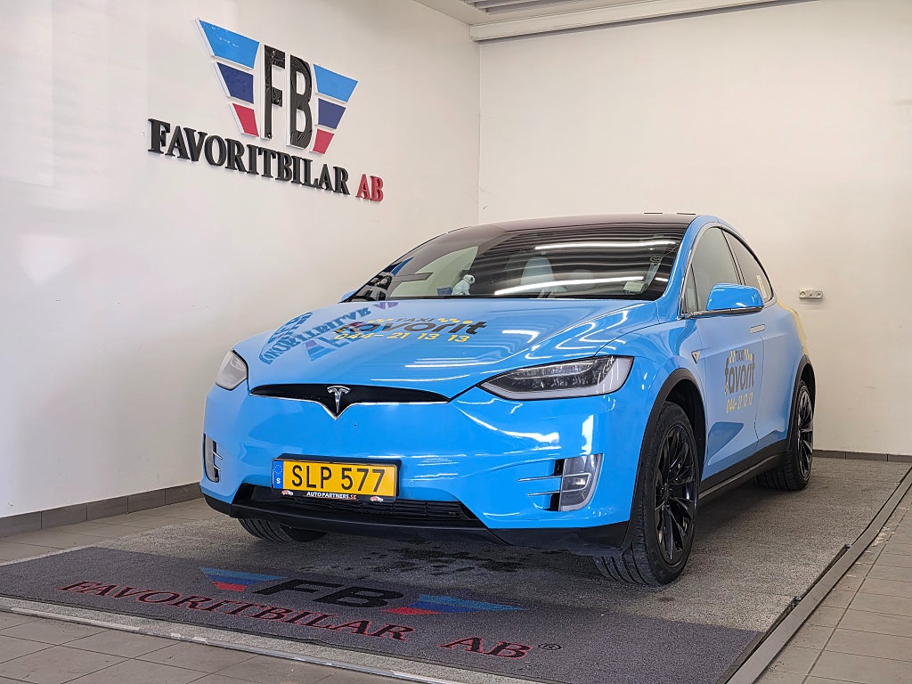 Tesla Model X 90D Fri Supercharge 6-sits