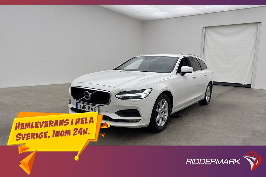 Volvo V90 D4 AWD Momentum VOC Värmare Drag Sensorer