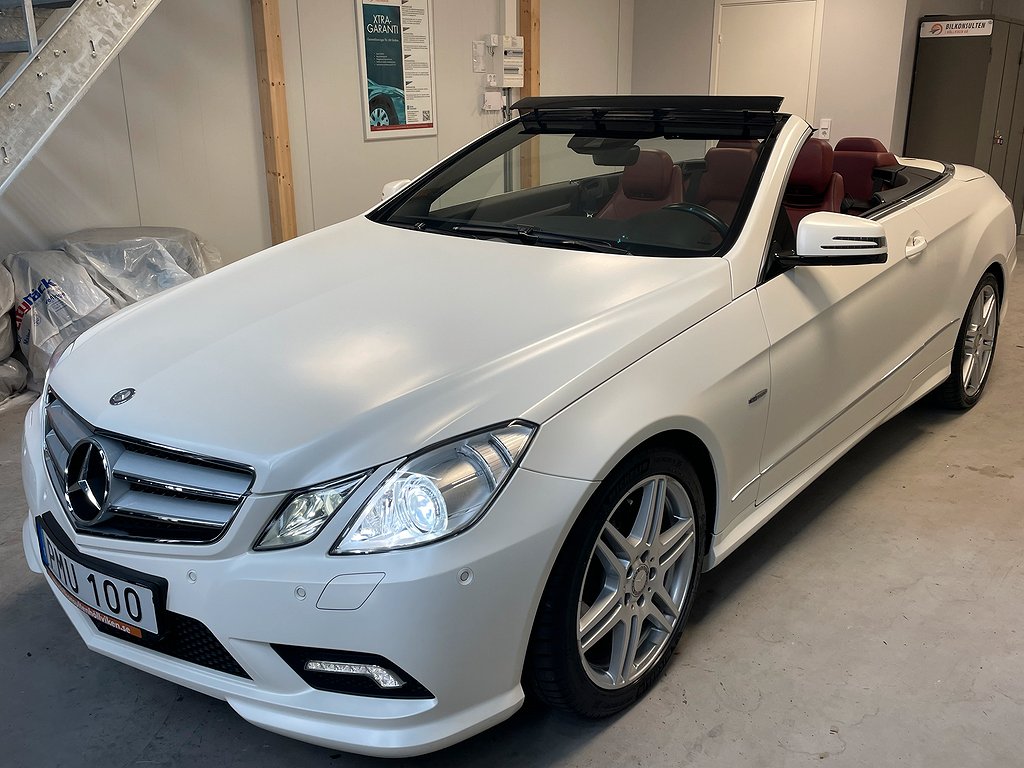 Mercedes-Benz E 350 Cab AMG Sport 292 hk Svensksåld  