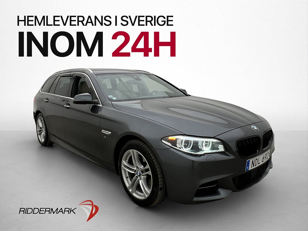 BMW 530 d xDrive M Sport Värmare Panorama H/K 360 HUD Läder