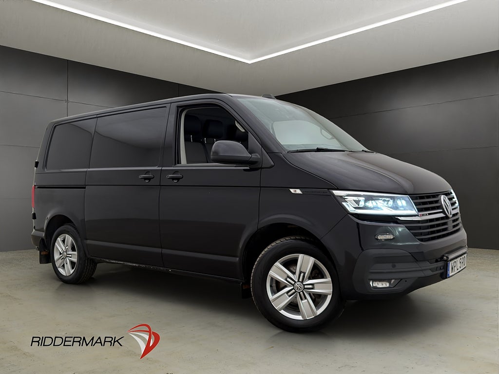 Volkswagen Transporter 4M Värmare Drag Kamera 2xDörrar Moms