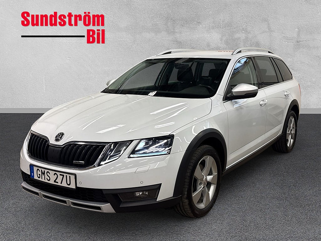 Skoda Octavia Scout TDI 4X4 Premium Cockpit/Värmare/Drag/P-sensorer DSG