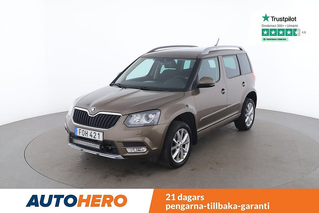 Skoda Yeti Skoda 1.4 TSI / NYSERVAD, Dragkrok, Backkamera, GPS