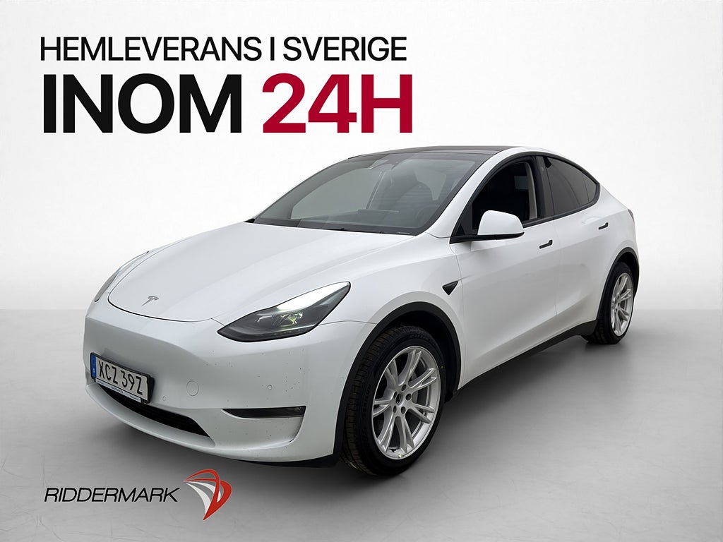 Tesla Model Y Long Range AWD Panorama Autopilot Svensksåld