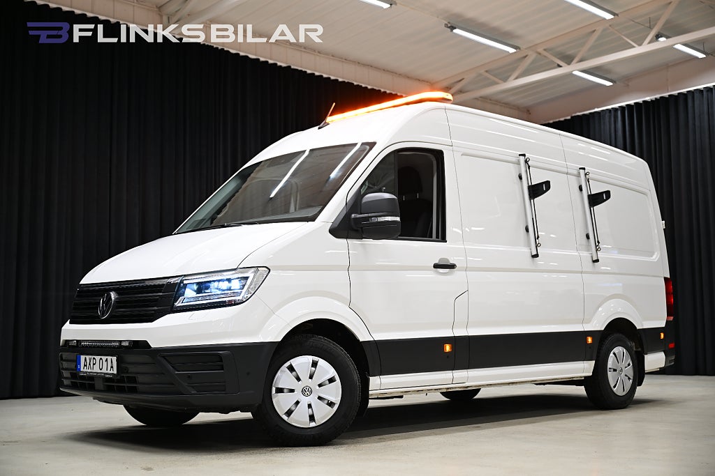 Volkswagen crafter 177HK Automat|Servicebil|Inredd|Inverter|Uppvärmt-skåp