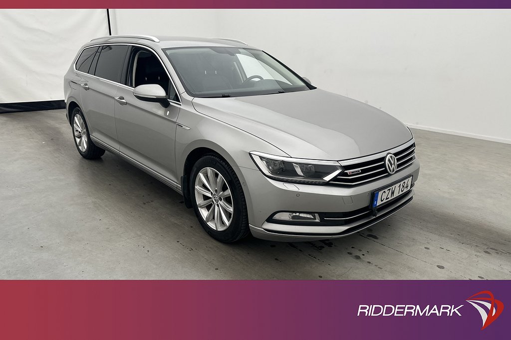 Volkswagen Passat 2.0 TDI 4Motion 190hk Värmare Kamera Drag