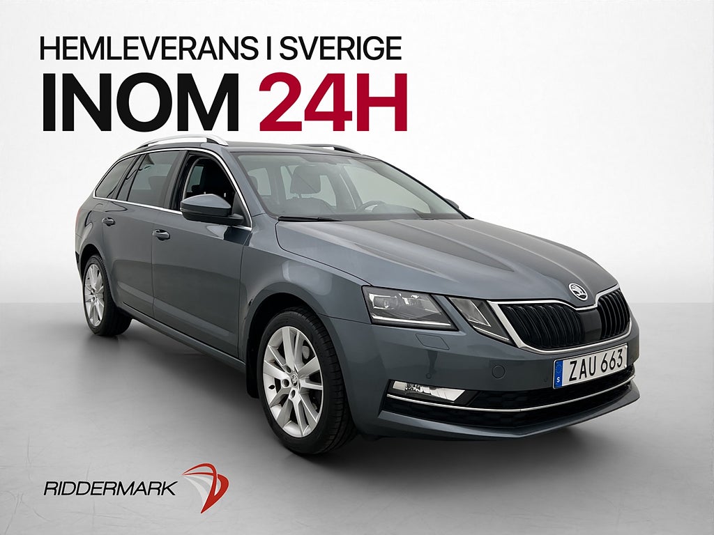 Skoda Octavia 1.5 TSI 150hk Style Värmare Kamera Canton Drag