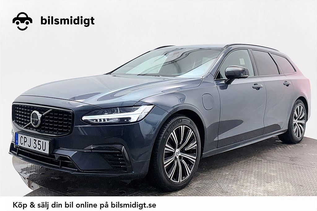 Volvo V90 Recharge T6 AWD R-Design Drag 360° BLIS VOC 340hk