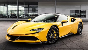 Denna Ferrari SF90 Stradale går att leasa.