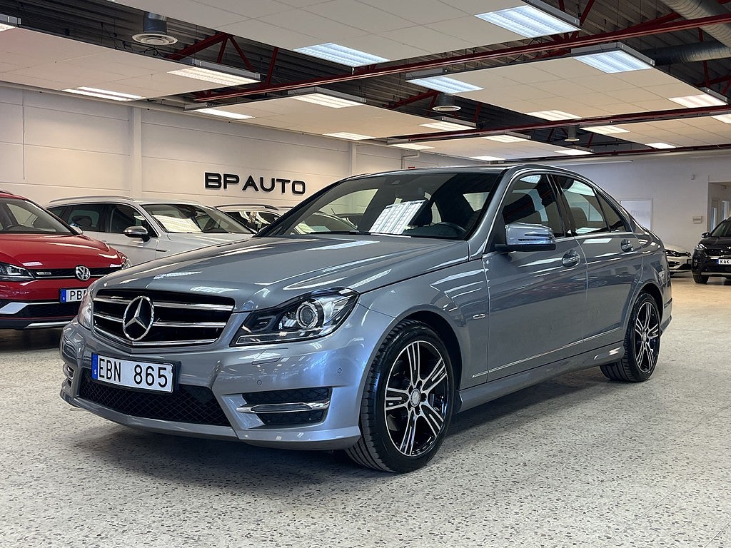 Mercedes-Benz C 220 CDI 7G-Tronic Plus Avantgarde Sensorer Nyservad 