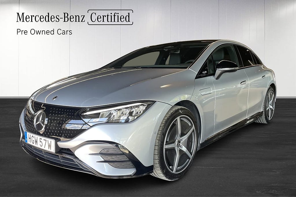 Mercedes-Benz EQE AMG Line/Burmester/Rattvärme/V-Hjul/Moms