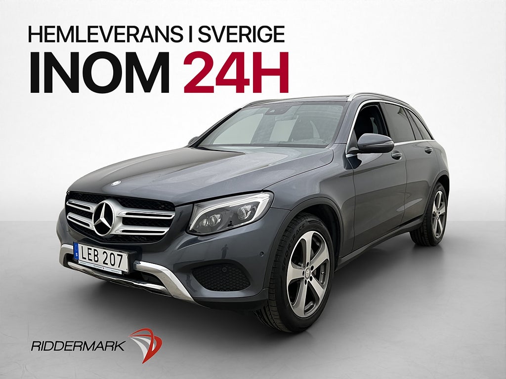 Mercedes-Benz GLC 220 d 4M Panorama D-Värm Navi Kamera Drag