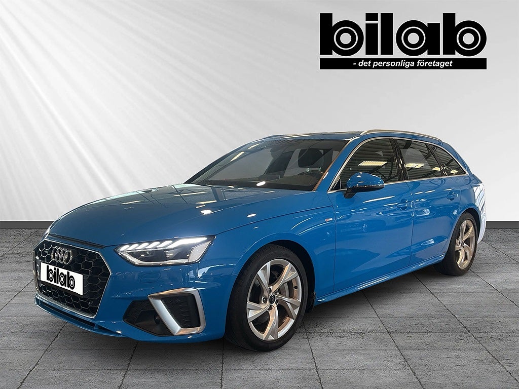 Audi A4 Avant 40 TFSI quattro S-line 204 hk S-tronic, Alpinpaket