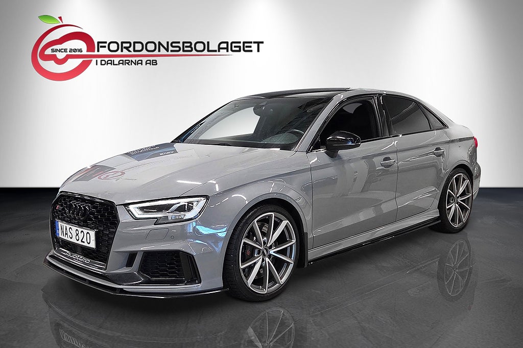 Audi RS3 Sedan 2.5 TFSI Quattro Cockpit B&O Steg 2 500hk Nybes