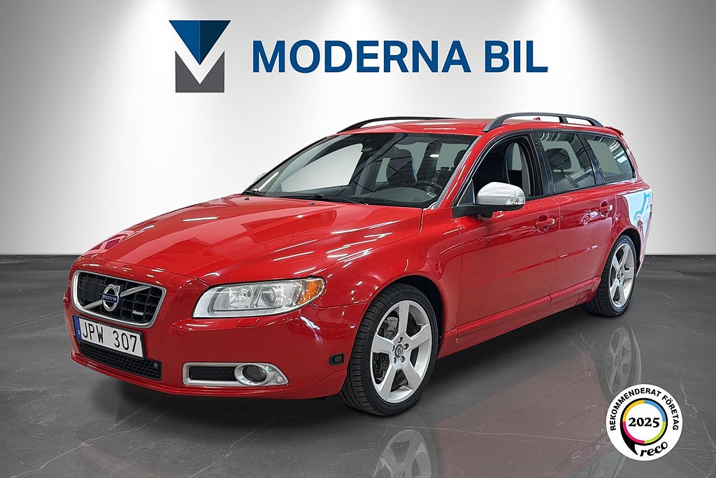 Volvo V70 2.5FT R-Design 231hk Drag M-värm Adaptiv BLIS Skinn