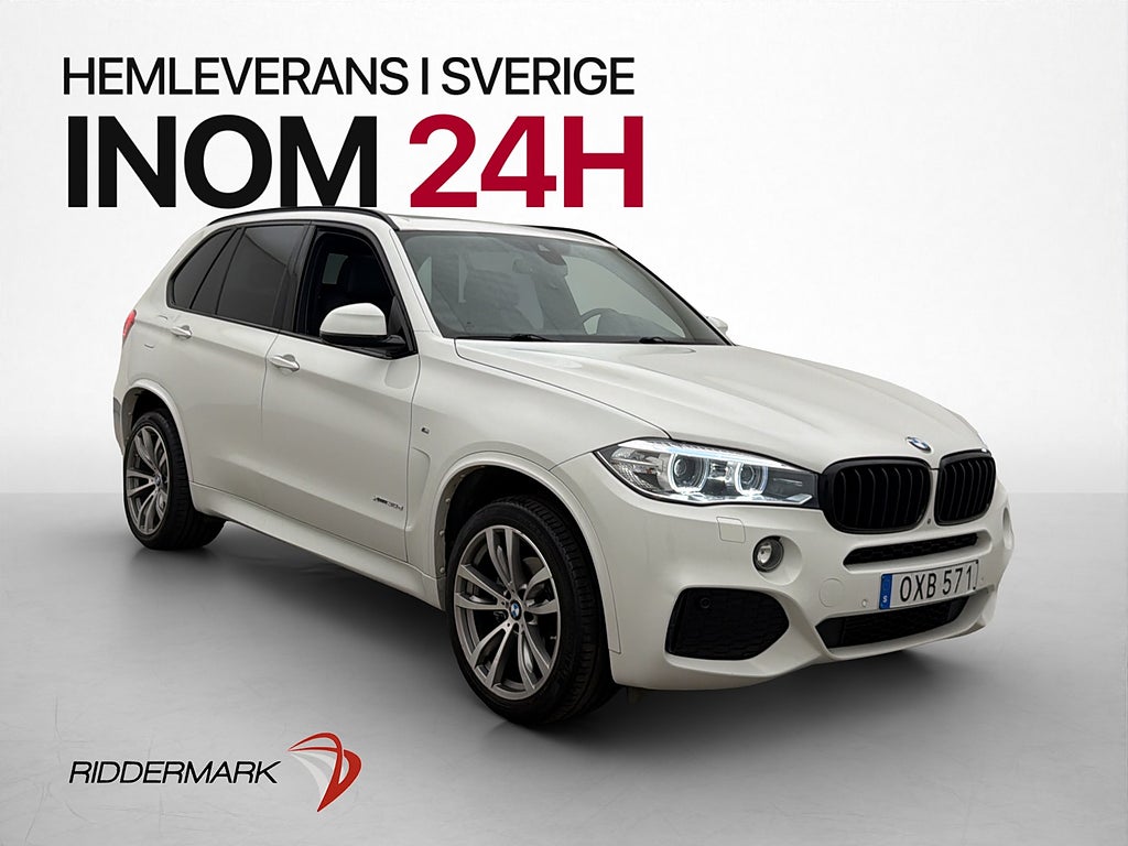 BMW X5 xDrive30d 258hk M Sport Pano H/K 360 Drag Värmare DCC
