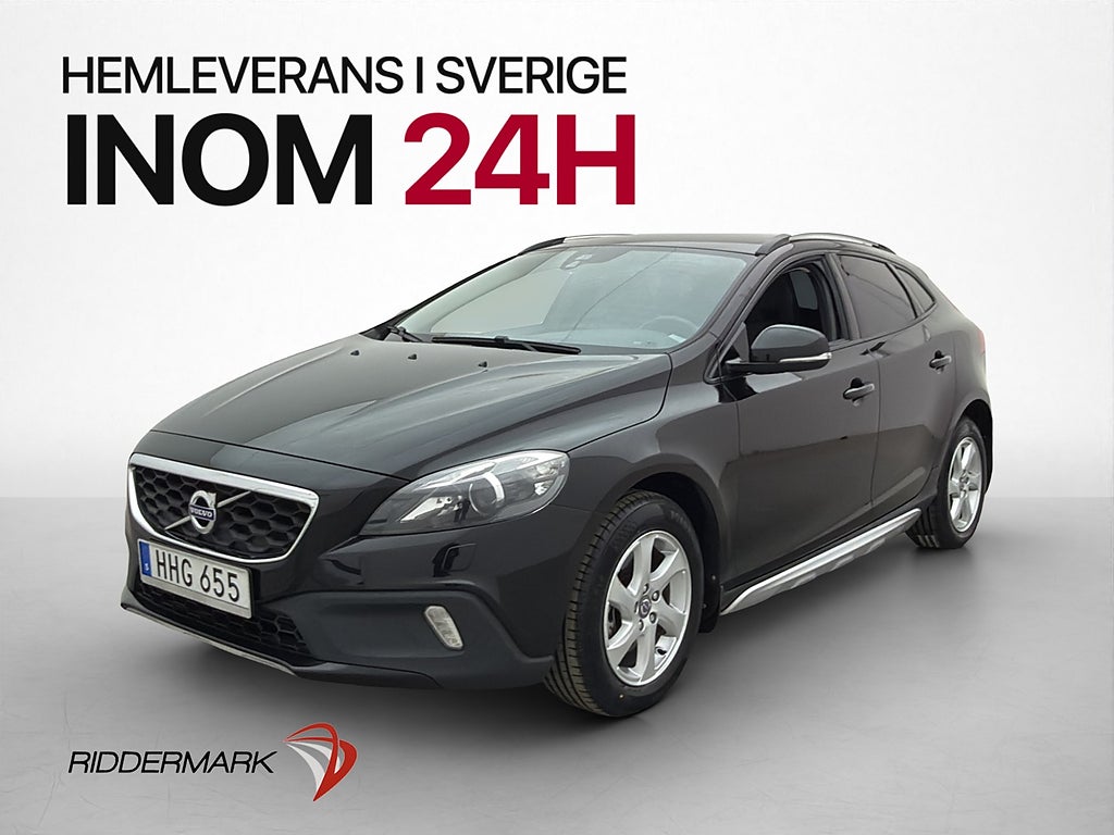 Volvo V40 Cross Country D2 Momentum VOC Värm HalvSkinn Drag